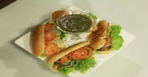 Bahadurabad Bun Kabab