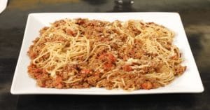 Spaghetti Bolognese
