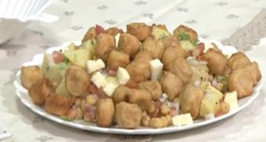 Potato Bean Salad Recipe | Tarka