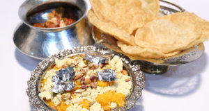 Puri Mawa Halwa Recipe | Tarka