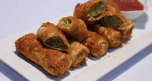 Fried Kabab Rolls Recipe | Flame On Hai