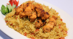 Tomato Chicken Pulao with BBQ Chicken Skewer Recipe | Masala Mornings
