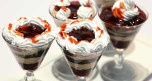 Black Forest Cream Parfait Recipe | Masala Mornings