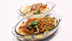 Pasta with Basil Sauce Recipe | Tarka