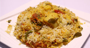 Aalu Matar ki Biryani Recipe | Flame On Hai