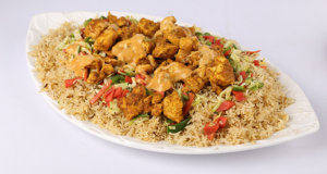 Chicken Barbeque Rice Recipe | Tarka