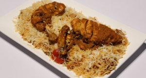 Chicken Khadi Kabab With Biryani Rice Recipe | Flame On Hai