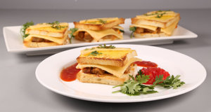 Chicken Parmesan Cheese Bites Recipe | Tarka