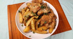 Crispy Fish & Chips Recipe | Tarka