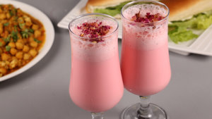 Rose Milkshake Recipe | Food Diaries