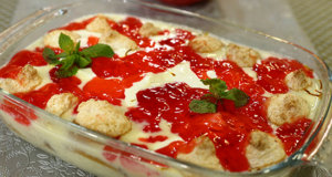 Saffron Porridge Trifle Recipe | Tarka