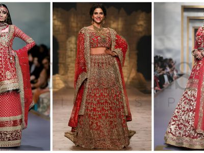 50 Shades Of Red Bridal Dresses That We Have Seen On Ramps This Year