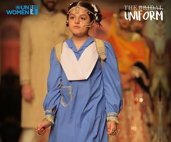 After several brides walked the HUM Bridal Couture Week ramp