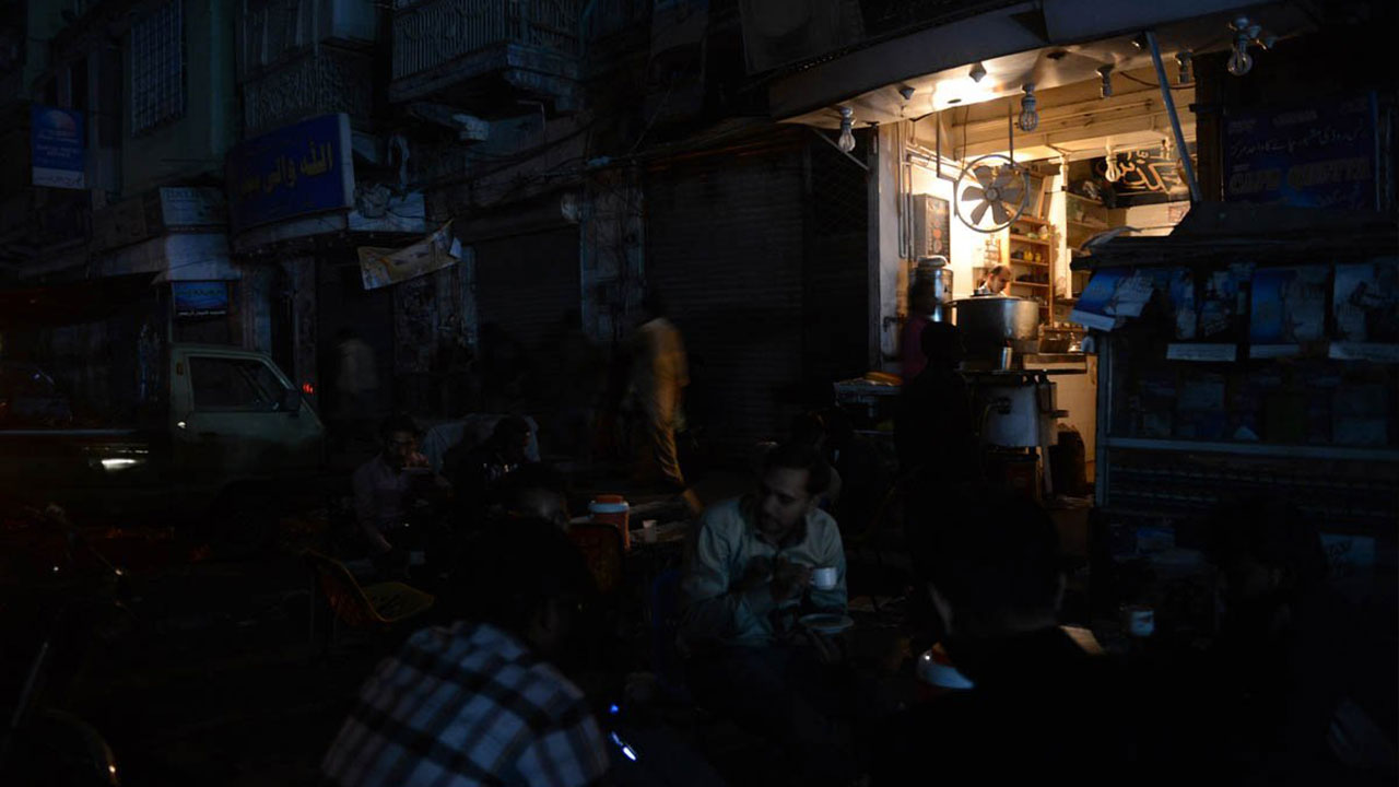 Power outage in Peshawar