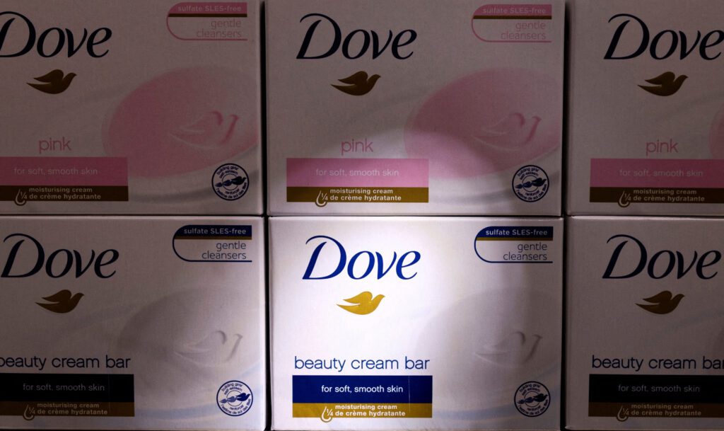 Unilever dove soap