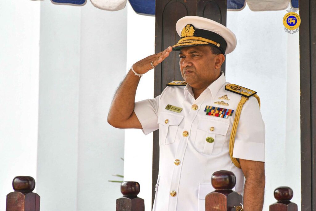 sri lankan coast guard chief