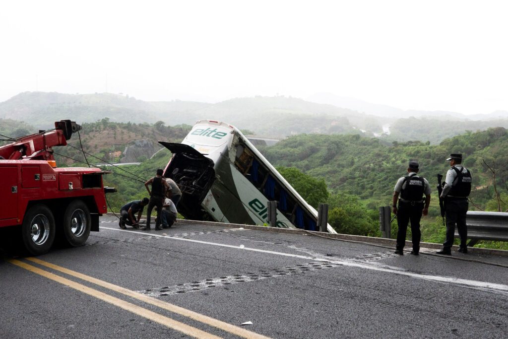 Mexico bus crash