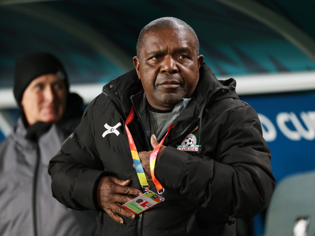 Bruce Mwape, Zambia coach for FIFA women's world cup