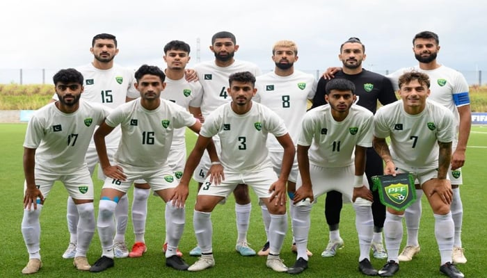 Pakistan football players