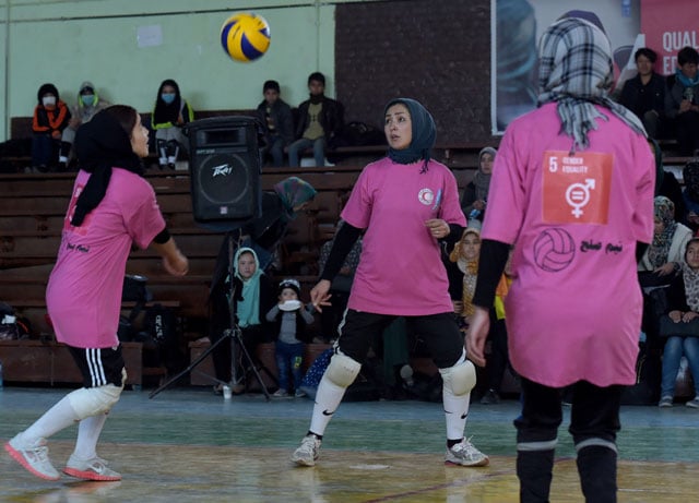 Afghanistan women's volleyball