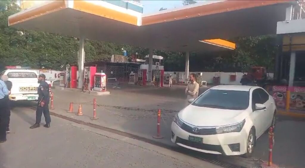 CNG cylinder explosion