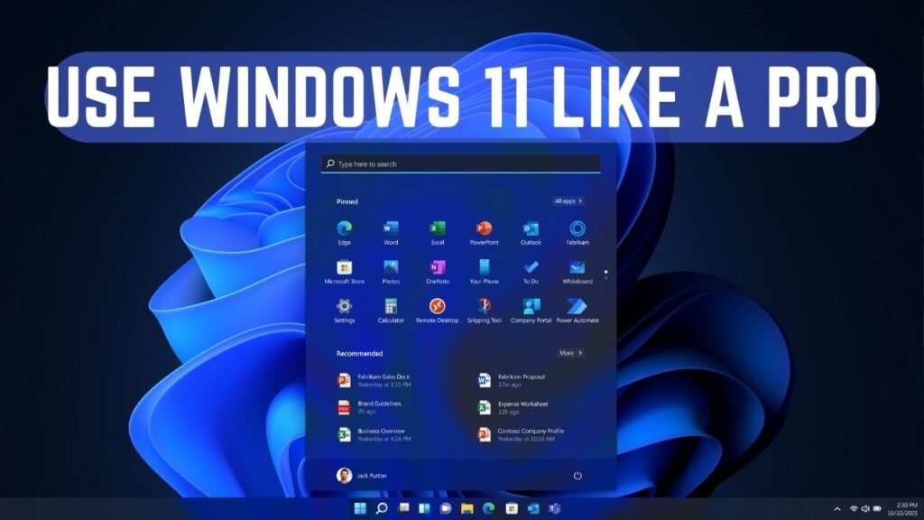 Use Windows 11 like a Pro hacker