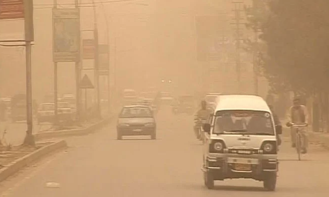 Dust storm Balochistan