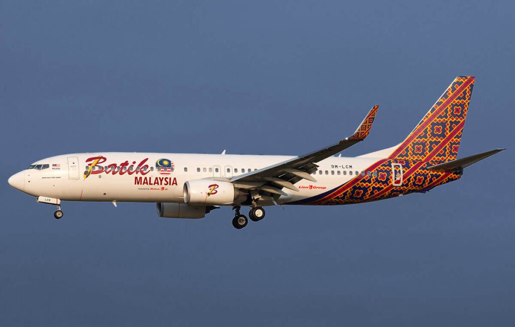 Batik Air, Malaysia