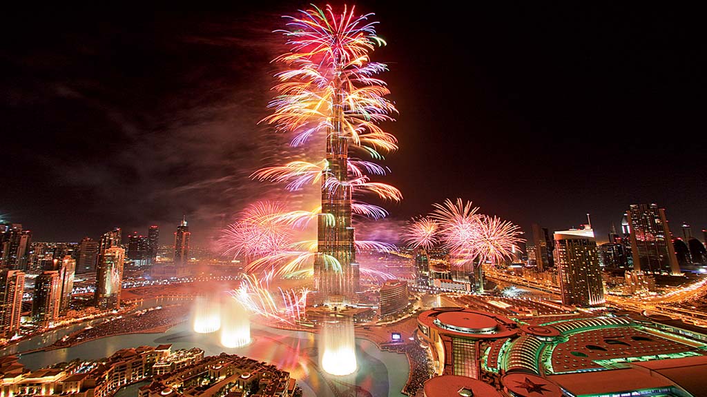 Burj Khalifa fireworks new year eve 2024 ticket price