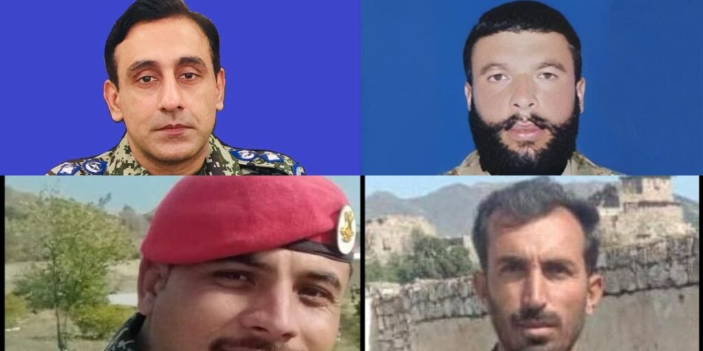 Lt Col among four martyred