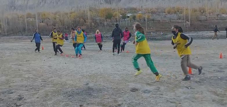 Yasin Valley’s girls football club