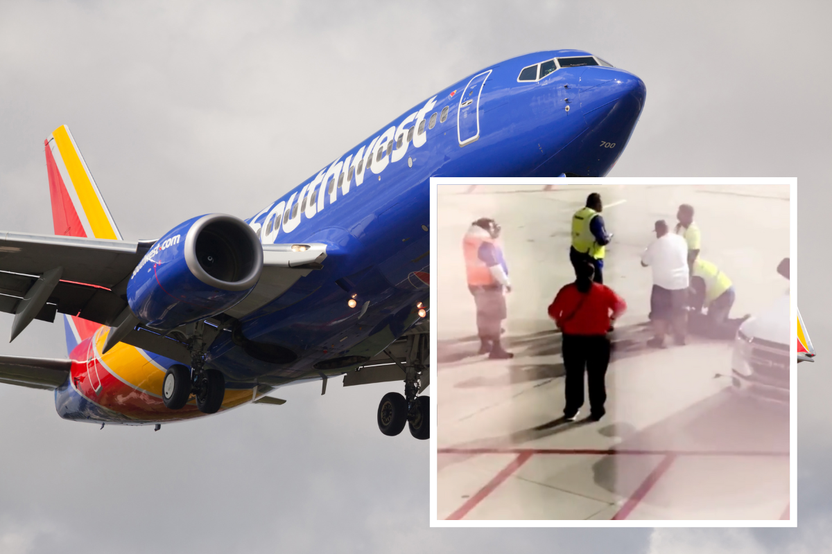 WATCH: passenger opens emergency exit and climbs onto wing of Southwest ...