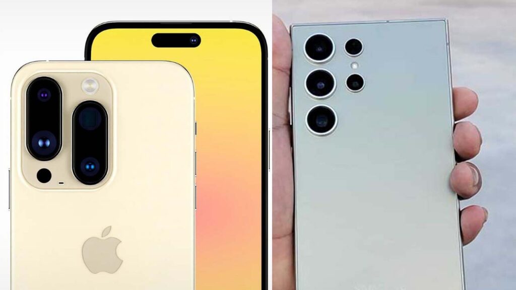 Apple iPhone 16 and Samsung S24 comparison