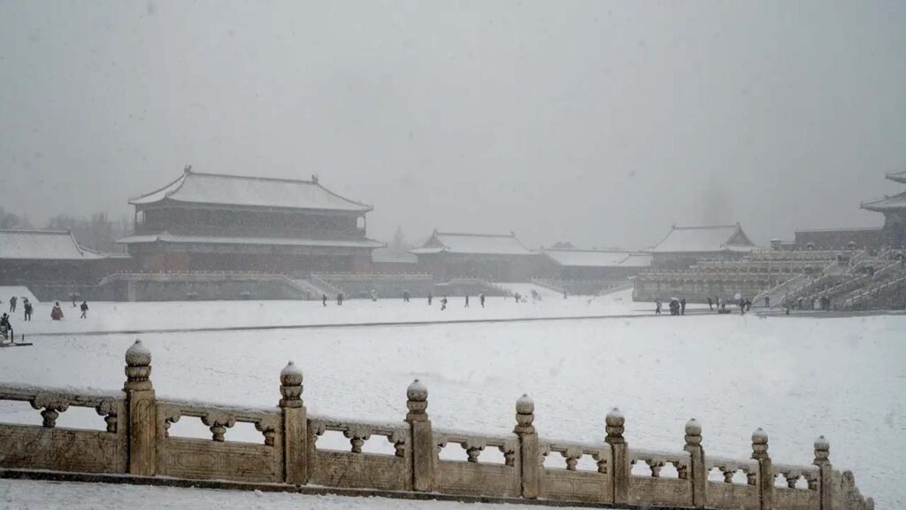China snow emergency