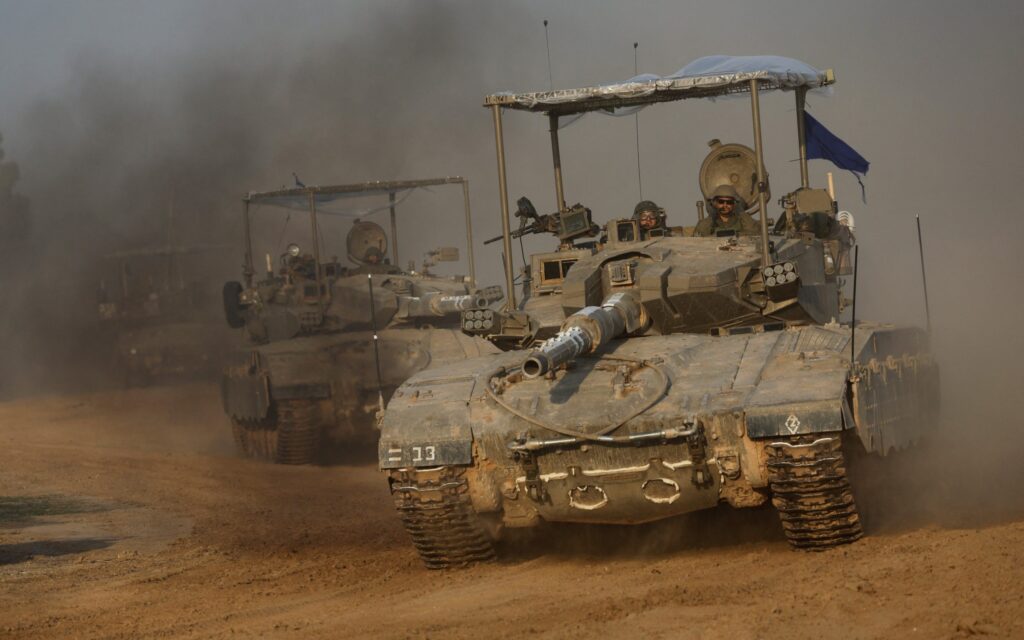 Israeli tanks
