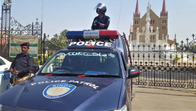 New Year's celebrations in Karachi