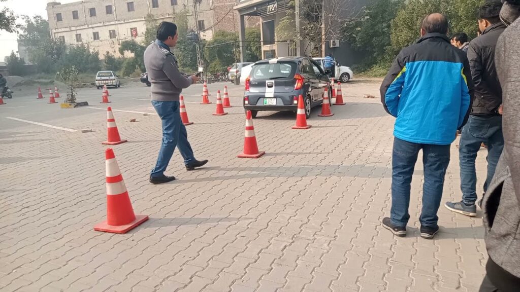 Lahore driving testing centres