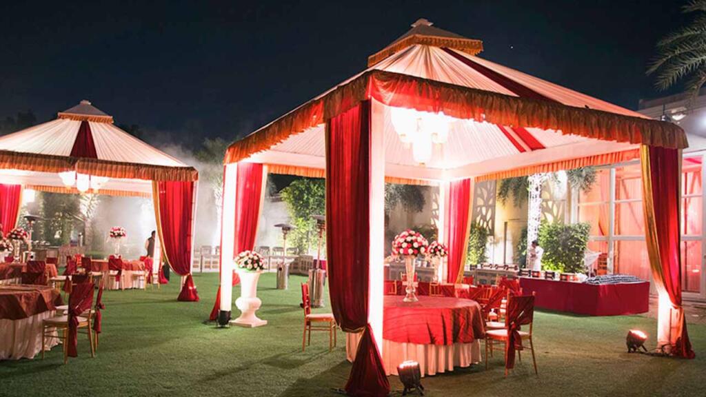 farmhouse wedding one dish crackdown in Lahore Punjab