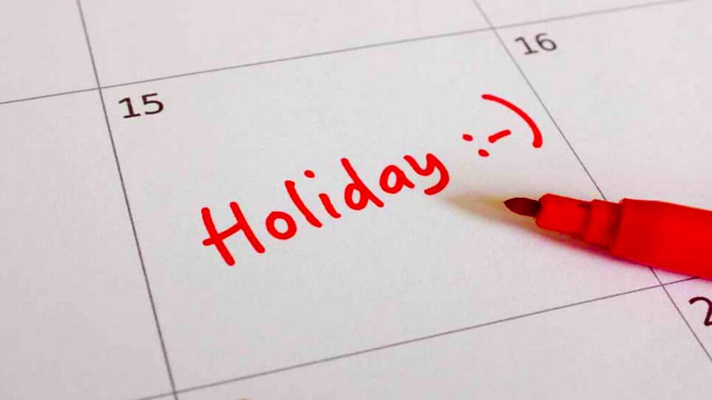 Public holidays in December 2023