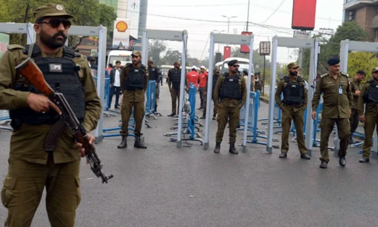 Lahore security plan