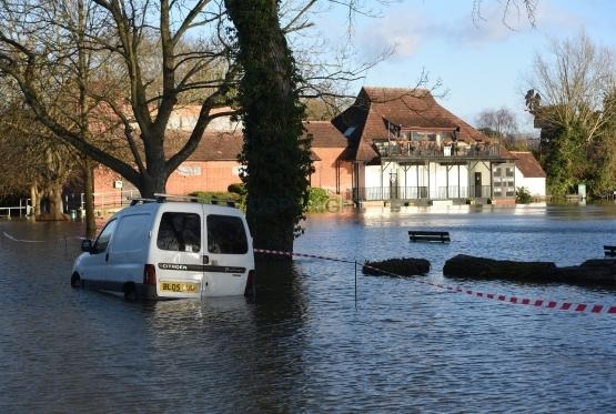 Eton College flooded