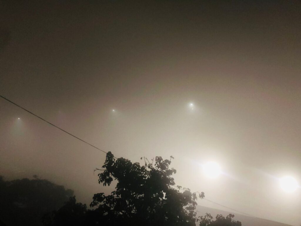 Fog in Islamabad