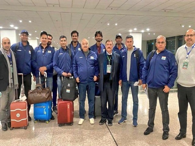 Indian tennis team arrives in Pakistan