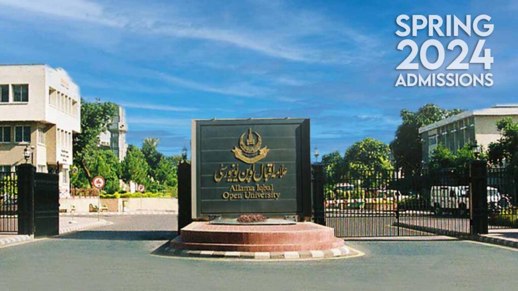 AIOU spring 2024 admissions