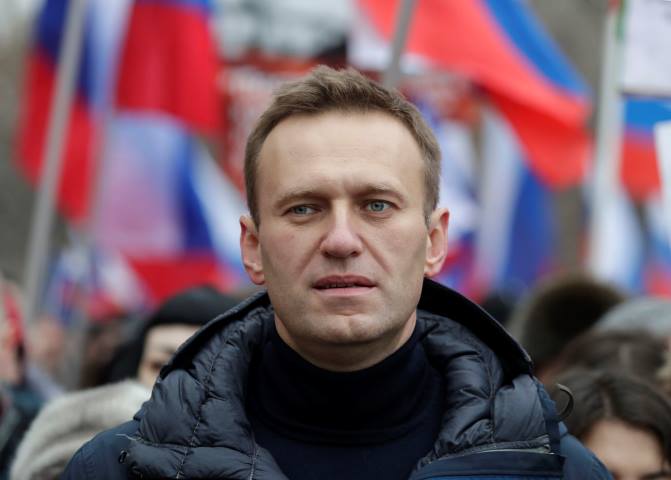 Russian leader Alexei Navalny