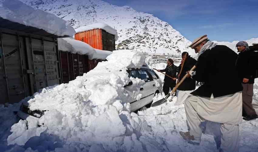 Afghanistan avalanche