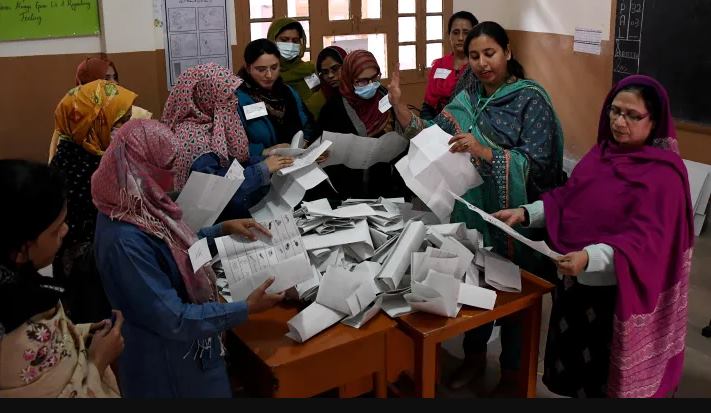 official results election