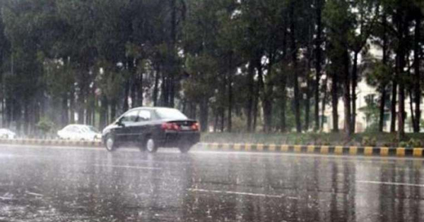 thunderstorm in Islamabad
