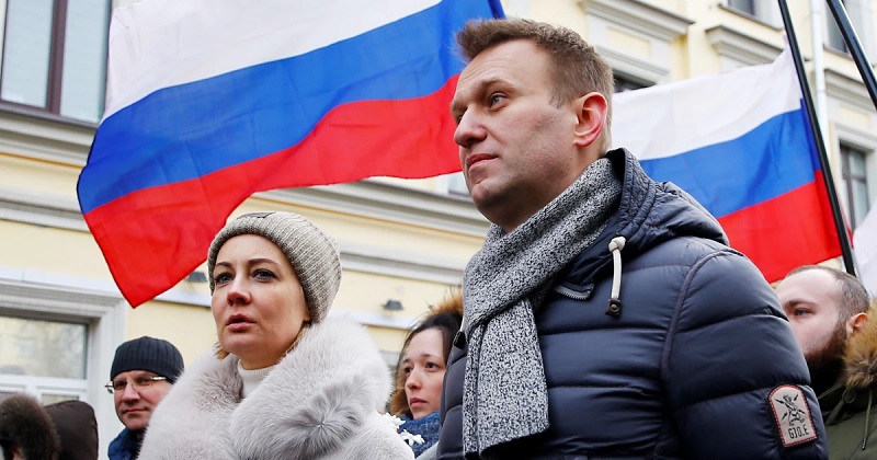 Alexei Navalny's widow accuses Russian president Vladimir Putin of having killed her husband