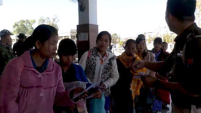 India deports Myanmar refugees